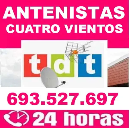 Antenistas Cuatro Vientos a domicilio